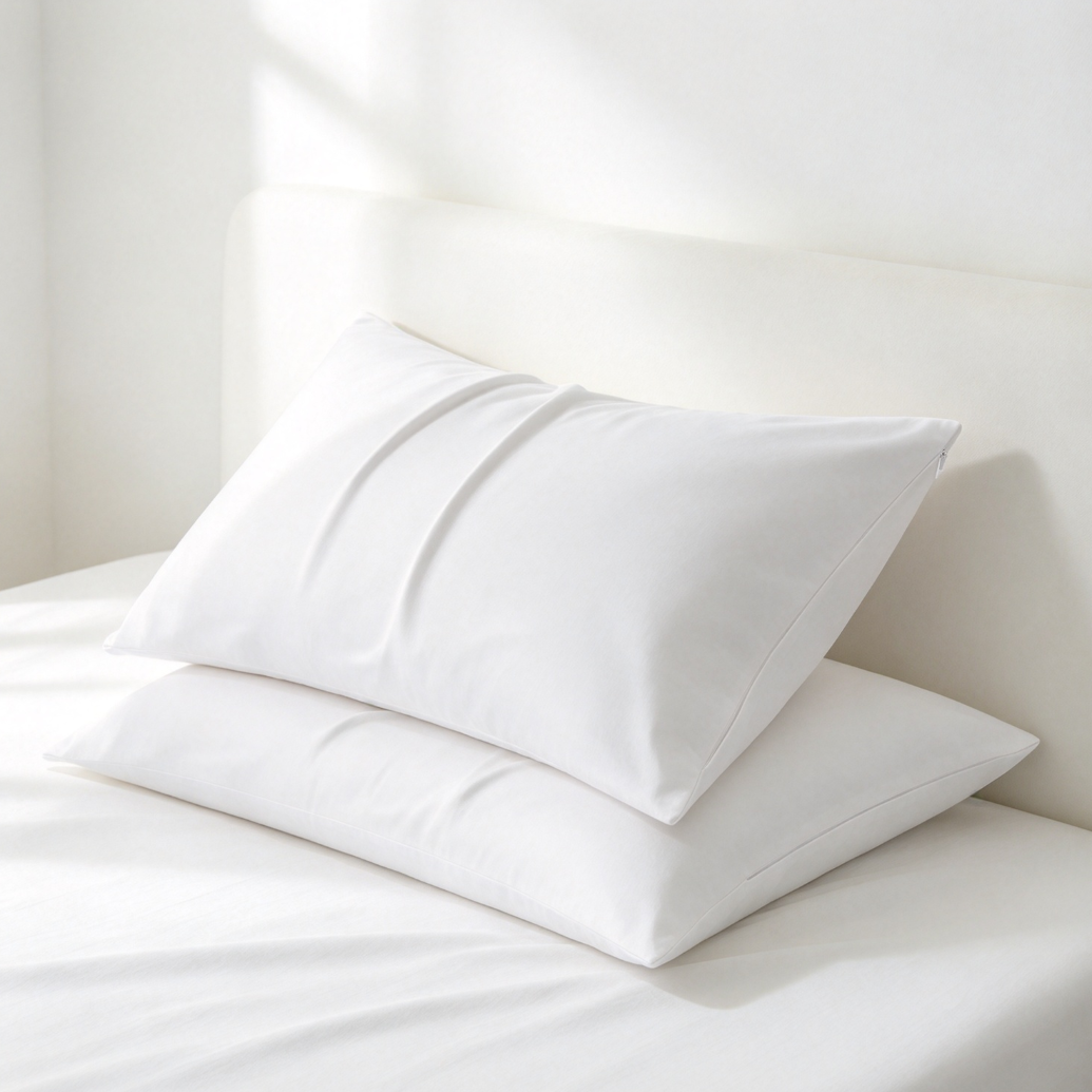 4-Pack Bamboo Viscose Cooling Pillowcases White