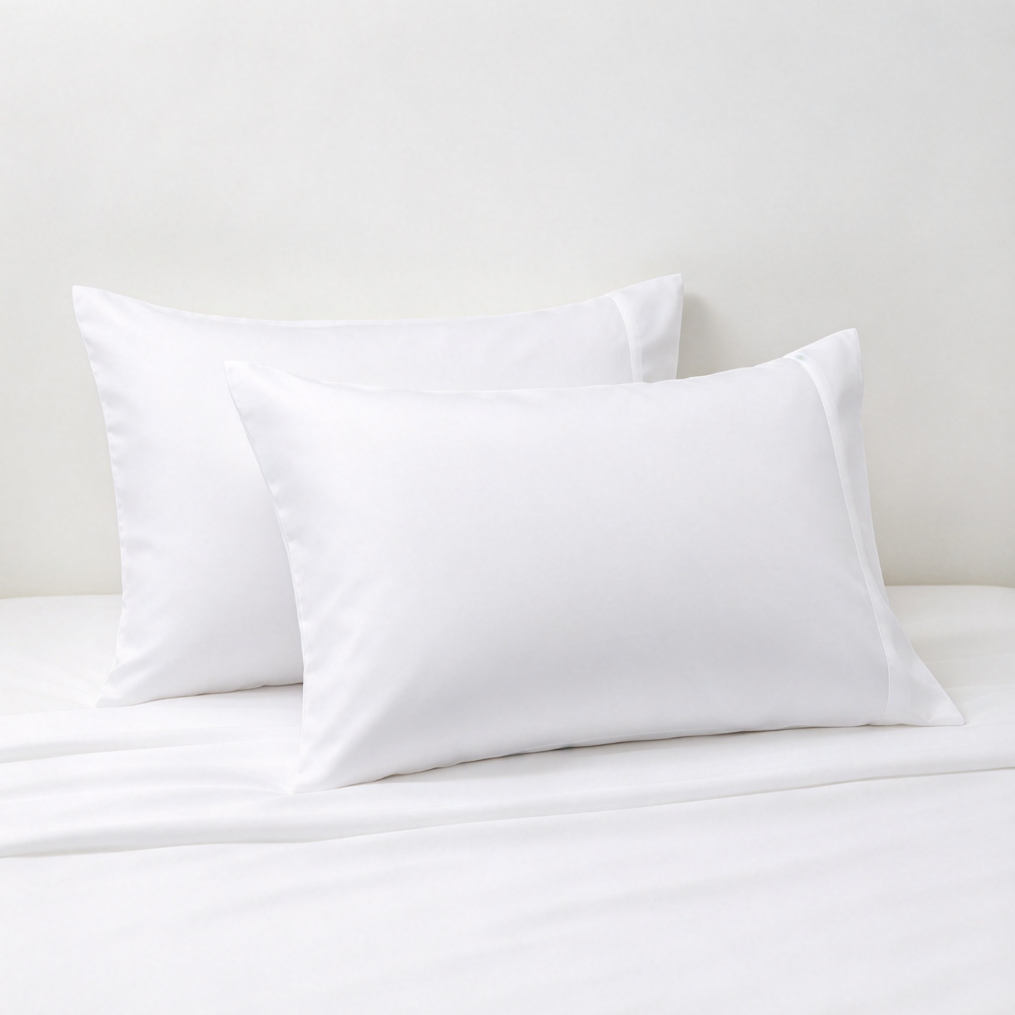 2-Pack Microfiber Pillowcases Bright White - Image 2