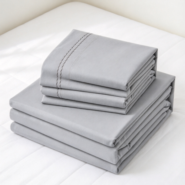 Misty Grey 6-Piece Sheet Set