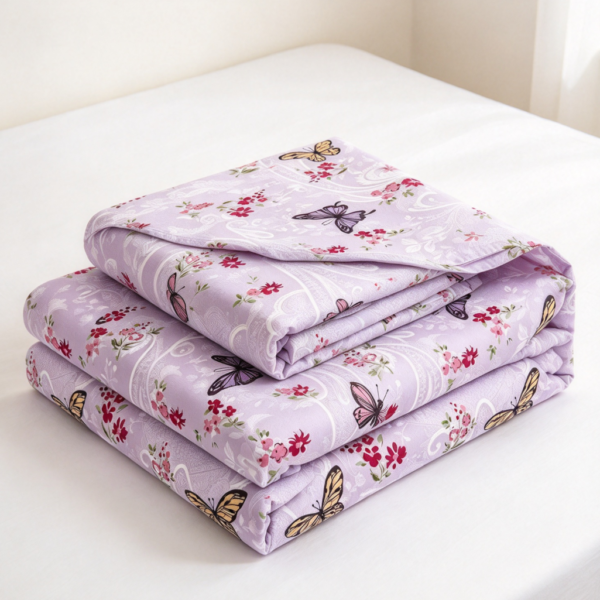Purple Paisley Floral Sheet Set Deep Pocket
